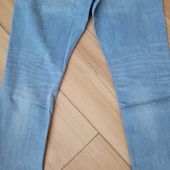 J. Crew Mercantile Straight Leg Jeans Men 36 X 30 Blue Light Wash Normcore - Picture 7 of 14